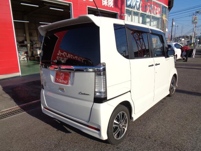 N-BOXカスタム G SSパッケージ 両側パワースライドドア 純正SDナビ バックカメラ スマートキー ドライブレコーダー Bluetooth アイドリングストップ(2枚目)