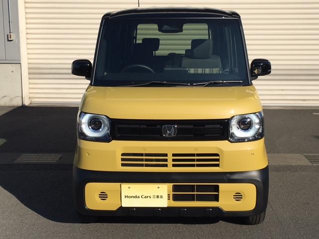 Ｎ－ＢＯＸジョイ ベースグレード　未登録新車　両側パワースライドドア　運転席＆助手席シートヒーター　２トーンカラー　ＨｏｎｄａＳＥＮＳＩＮＧ　チェック柄撥水ファブリック　ＬＥＤヘッドライト　スマートキー　オートブレーキホールド機能（2枚目）