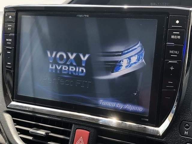 ハイブリッドV OBDチェック済 ワンオーナー アルパインBIG-Xナビ バックモニター フリップダウンモニター シートヒーター 両側パワースライドドア 置くだけ充電 スマートキー LEDヘッド クルーズコントロール(4枚目)