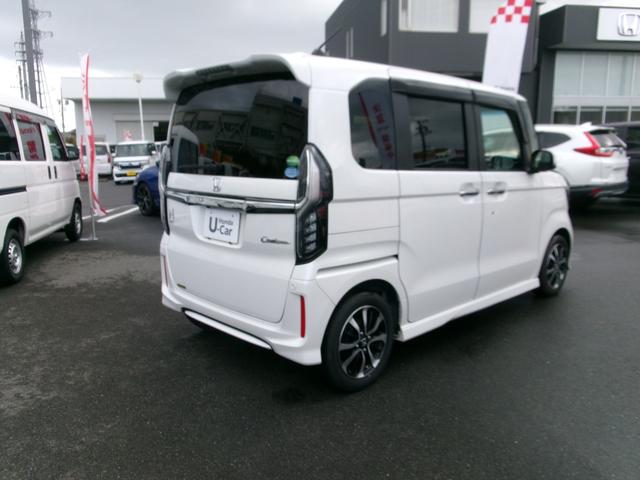 Ｎ－ＢＯＸカスタム Ｇ・Ｌホンダセンシング　ギャザーズＳＤナビ　Ｂカメラ　ＥＴＣ　ワンセグＴＶ　ブル－トゥ－ス　スマ－トキ－　片側パワ－スライドドア　ドラレコ前　ＬＥＤヘッドライト　シ－トヒ－タ　サイドエアバッグ　　記録簿　ワンオーナ（26枚目）