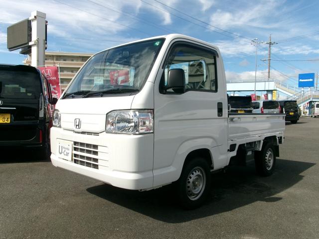 アクティトラック 　エアコン　ラジオ付　ＡＢＳ　荷台ランプ付　ヘッドライト光軸　パワ－ウィンドウ　パワステ　電波式キ－レスエントリ－（アンサ－バック／ウエルカムランプ機能付）ガ－ドパイプ付鳥居　ワンオ－ナ（2枚目）