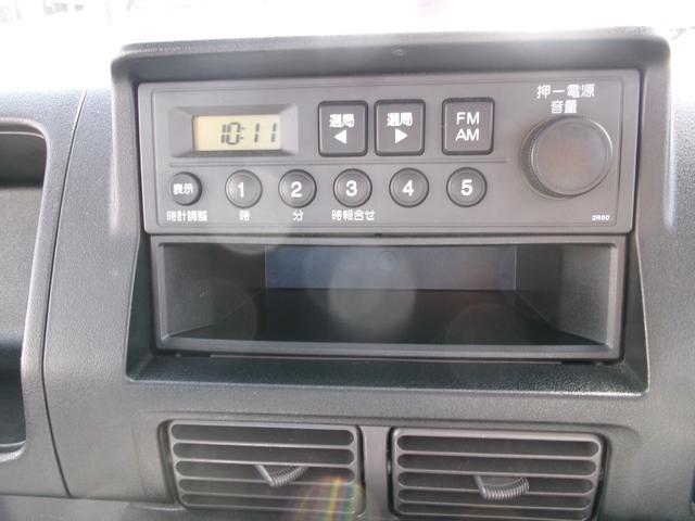アクティトラック 　エアコン　ラジオ付　ＡＢＳ　荷台ランプ付　ヘッドライト光軸　パワ－ウィンドウ　パワステ　電波式キ－レスエントリ－（アンサ－バック／ウエルカムランプ機能付）ガ－ドパイプ付鳥居　ワンオ－ナ（6枚目）