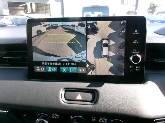 ヴェゼル e:HEV Z ホンダブラインドスポットインフォメーション 後退出庫サポ-ト マルチビューカメラシステム 運転席+助手席シ-トヒ-タ コンビシ-ト 18インチAW ETC2.0 フルセグTV 記録簿ワンオーナ 禁煙車(7枚目)