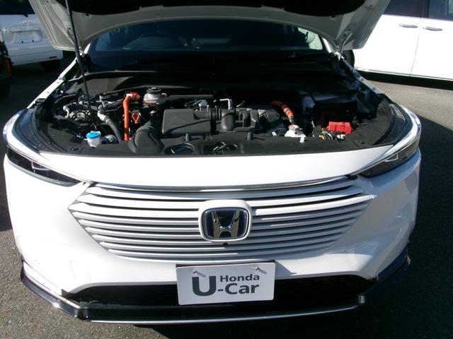 ヴェゼル e:HEV Z ホンダブラインドスポットインフォメーション 後退出庫サポ-ト マルチビューカメラシステム 運転席+助手席シ-トヒ-タ コンビシ-ト 18インチAW ETC2.0 フルセグTV 記録簿ワンオーナ 禁煙車(34枚目)