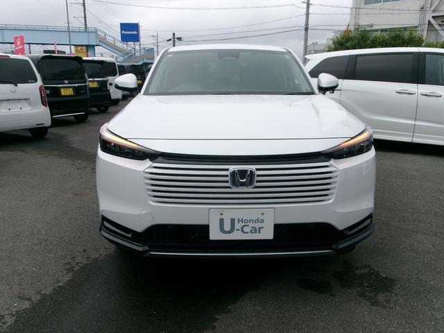 ヴェゼル ｅ：ＨＥＶ　Ｚ　ギャザーズディスプレイ（ＶＸＵ－２４５ＶＺＩ）　Ｂカメラ　フルセグＴＶ　ブル－トゥ－ス　ＤＶＤ再生　ＣＤ　ドラレコ前後　ＥＴＣ　スマ－トキ－　　運転席＋助手席シ－トヒ－タ　ハンドルヒ－タ－記録簿（25枚目）