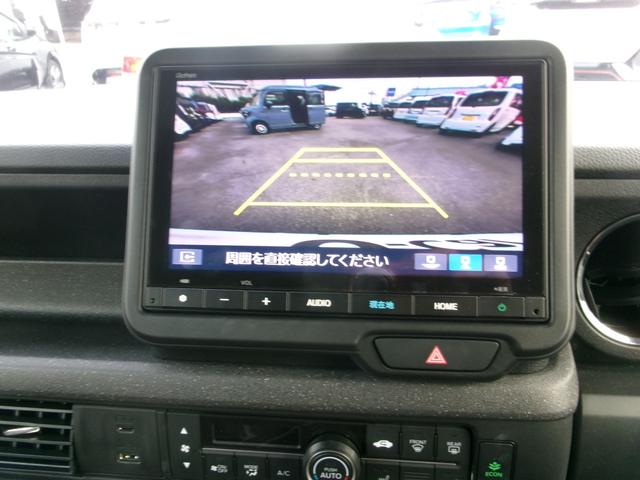 Ｎ－ＢＯＸカスタム ベースグレード　ギャザ－ズナビ（ＶＸＭ－２４５ＺＦＥＩ）　Ｂカメラ　フルセグＴＶ　運転席＋助手席シ－トヒ－タ　ＥＴＣ　自動パ－キング　両側パワースライド　１４インチＡＷ　スマ－トキ－　記録簿　ワンオーナ　　禁煙車（7枚目）