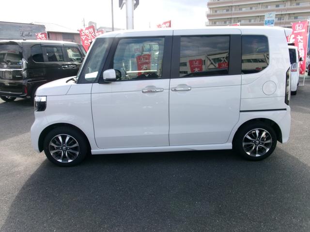 Ｎ－ＢＯＸカスタム ベースグレード　ギャザ－ズナビ（ＶＸＭ－２４５ＺＦＥＩ）　Ｂカメラ　フルセグＴＶ　運転席＋助手席シ－トヒ－タ　ＥＴＣ　自動パ－キング　両側パワースライド　１４インチＡＷ　スマ－トキ－　記録簿　ワンオーナ　　禁煙車（28枚目）