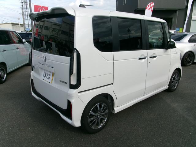 Ｎ－ＢＯＸカスタム ベースグレード　ギャザ－ズナビ（ＶＸＭ－２４５ＺＦＥＩ）　Ｂカメラ　フルセグＴＶ　運転席＋助手席シ－トヒ－タ　ＥＴＣ　自動パ－キング　両側パワースライド　１４インチＡＷ　スマ－トキ－　記録簿　ワンオーナ　　禁煙車（29枚目）