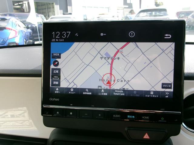 N-ONE ギャザーズSDナビ(LXU-237NBI) Bカメラ フルセグTV ブル-トゥ-ス ETC 自動パ-キング ドラレコ前後 プライムスム-スフロントシ-ト 14インチスチールホイ-ル 記録簿 ワンオーナ(6枚目)