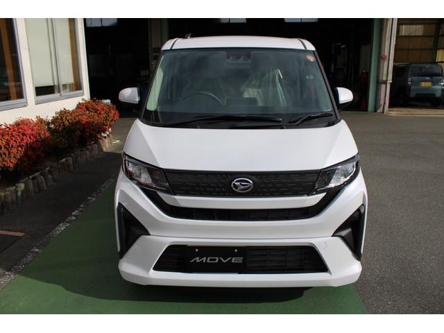 ムーヴ Ｘ　届出済未使用車　バックカメラ　ＥＴＣ　ステアリングリモコン　衝突軽減ブレーキ　両側スライド片側電動スライドドア　プッシュスタート　シートヒーター　オートｌＥＤライト　電格ミラー　オートエアコン（2枚目）