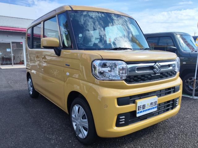 スペーシア ハイブリッドＧ　展示車アップ　キーフリーシステム（3枚目）