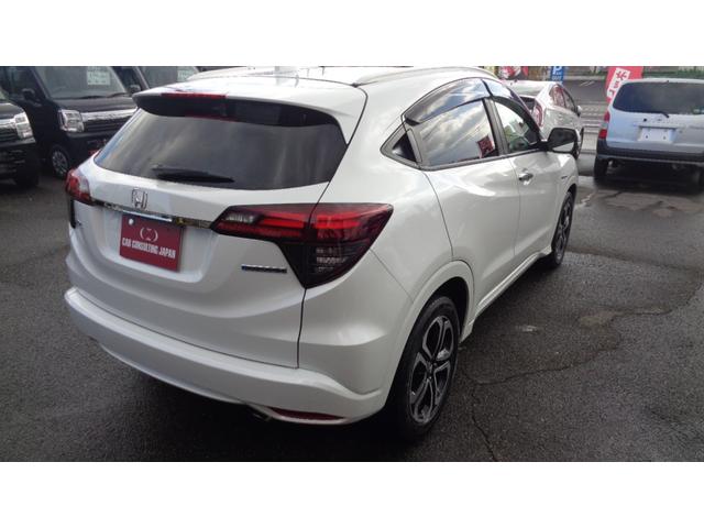 ヴェゼル ハイブリッドＺ・ホンダセンシング　純正ナビ・フルセグ・Ｂｌｕｅｔｏｏｔｈ・バックカメラ・衝突防止軽減システム・ビルトインＥＴＣ・ＬＥＤヘッド・ハーフレザーシート・フォグ・純正１７ＡＷ・スマートキー・フロアマット・ドアバイザー（22枚目）