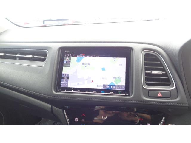 ヴェゼル ハイブリッドＺ・ホンダセンシング　純正ナビ・フルセグ・Ｂｌｕｅｔｏｏｔｈ・バックカメラ・衝突防止軽減システム・ビルトインＥＴＣ・ＬＥＤヘッド・ハーフレザーシート・フォグ・純正１７ＡＷ・スマートキー・フロアマット・ドアバイザー（40枚目）