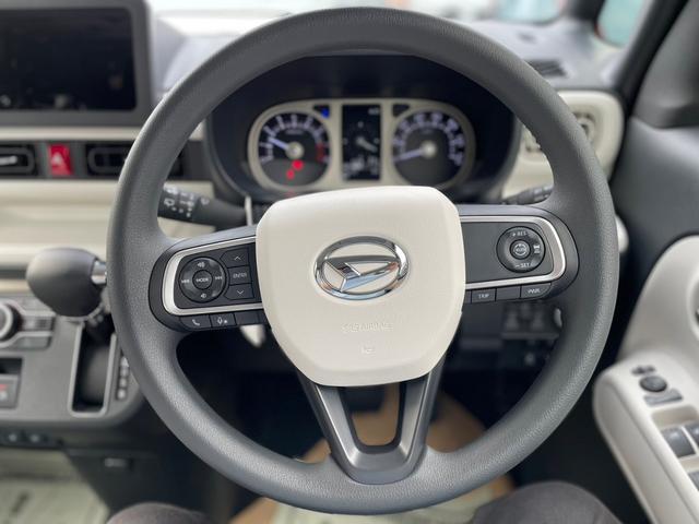 ムーヴキャンバス ストライプスＧターボ　届出済未使用車・２ＷＤ・ＣＶＴ・ターボ・両側電動スライドドア・シートヒーター・ＬＥＤヘッドランプ・クルーズコントロール・ホッとカップホルダー・ブレーキホールド・ＵＳＢソケット（29枚目）