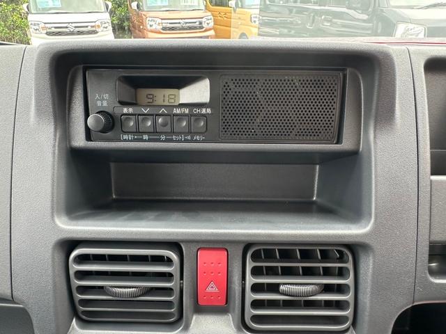 キャリイトラック KCエアコン・パワステ 届出済未使用車・4WD・AT・パワーウィンドウ・キーレス・エアバック・ラジオデッキ付・リアパーキングセンサー・オートライト(33枚目)