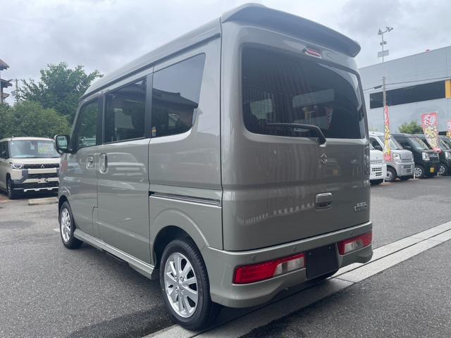 エブリイワゴン ＰＺターボスペシャル　届出済未使用車・４ＷＤ・ＣＶＴ・ハイルーフ・ターボ・両側電動スライドドア・オートステップ・シートヒーター・ルーフコンソール・オートエアコン・プッシュスタート・アルミホイール（14枚目）