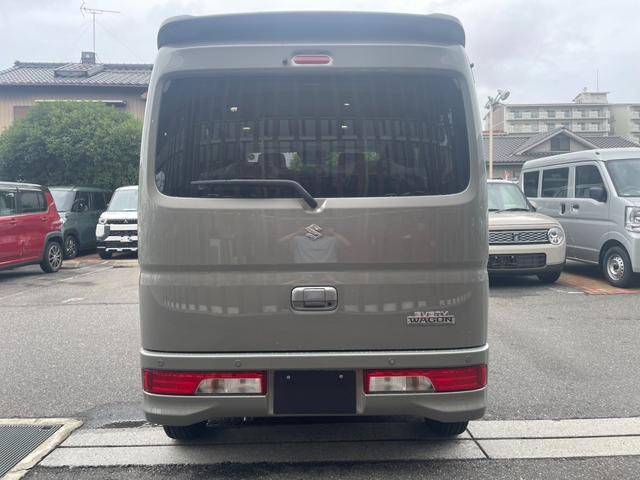 エブリイワゴン ＰＺターボスペシャル　届出済未使用車・４ＷＤ・ＣＶＴ・ハイルーフ・ターボ・両側電動スライドドア・オートステップ・シートヒーター・ルーフコンソール・オートエアコン・プッシュスタート・アルミホイール（15枚目）