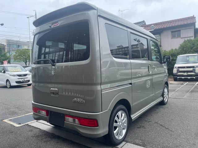 エブリイワゴン ＰＺターボスペシャル　届出済未使用車・４ＷＤ・ＣＶＴ・ハイルーフ・ターボ・両側電動スライドドア・オートステップ・シートヒーター・ルーフコンソール・オートエアコン・プッシュスタート・アルミホイール（16枚目）