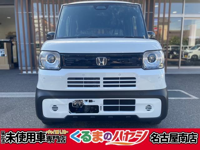 N-BOXジョイ ターボ 届出済未使用車・2WD・CVT・両側電動スライドドア・LEDヘッドライト・シートバックテーブル・シートヒーター・オートリトラミラー・ブレーキホールド・充電用USBソケット・サイドエアバック(8枚目)