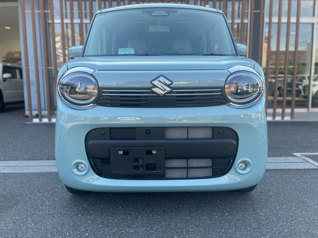 ワゴンＲスマイル ハイブリッドＸ　届出済未使用車・２ＷＤ・ＣＶＴ・両側電動スライドドア・ＬＥＤヘッドランプ・パーソナルテーブル・６スピーカー・３６０°プレミアムＵＶ＆ＩＲガラス・パーソナルテーブル・ＬＥＤサイドターンランプ（10枚目）