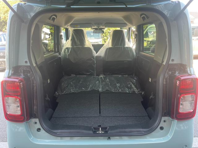 ワゴンＲスマイル ハイブリッドＸ　届出済未使用車・２ＷＤ・ＣＶＴ・両側電動スライドドア・ＬＥＤヘッドランプ・パーソナルテーブル・６スピーカー・３６０°プレミアムＵＶ＆ＩＲガラス・パーソナルテーブル・ＬＥＤサイドターンランプ（22枚目）