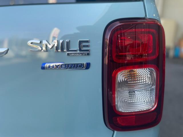 ワゴンＲスマイル ハイブリッドＸ　届出済未使用車・２ＷＤ・ＣＶＴ・両側電動スライドドア・ＬＥＤヘッドランプ・パーソナルテーブル・６スピーカー・３６０°プレミアムＵＶ＆ＩＲガラス・パーソナルテーブル・ＬＥＤサイドターンランプ（24枚目）