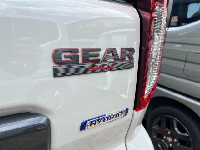 スペーシアギア ハイブリッドＸＺ　届出済未使用車・２ＷＤ・ＣＶＴ・ツートン・両側電動スライドドア・ＵＳＢ電源・アルミホイール・パーソナルテーブル・ＬＥＤヘッドライト・電動パーキング・ブレーキホールド・シートヒーター・オットマン（18枚目）