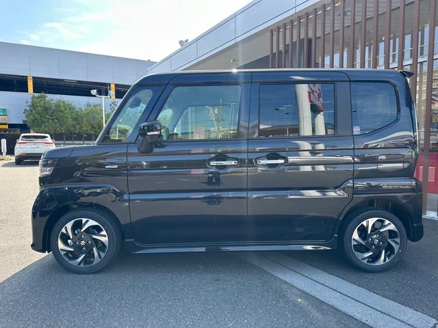 スペーシアカスタム ハイブリッドXS ・届出済未使用車・2WD・CVT・両側電動スライドドア・USB電源・アルミホイール・パーソナルテーブル・LEDヘッドライト・電動パーキング・ブレーキホールド・シートヒーター・オットマン(12枚目)