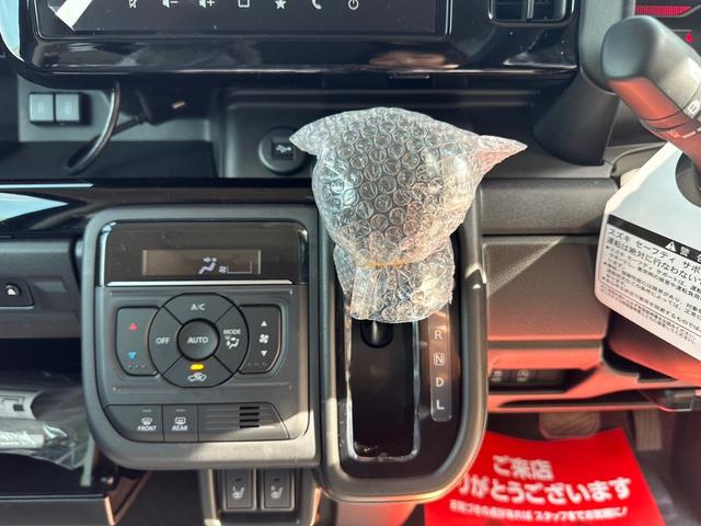 スペーシアカスタム ハイブリッドXS ・届出済未使用車・2WD・CVT・両側電動スライドドア・USB電源・アルミホイール・パーソナルテーブル・LEDヘッドライト・電動パーキング・ブレーキホールド・シートヒーター・オットマン(32枚目)