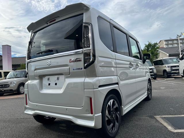 スペーシアカスタム ハイブリッドXS ・届出済未使用車・2WD・CVT・両側電動スライドドア・USB電源・アルミホイール・パーソナルテーブル・LEDヘッドライト・電動パーキング・ブレーキホールド・シートヒーター・オットマン(15枚目)