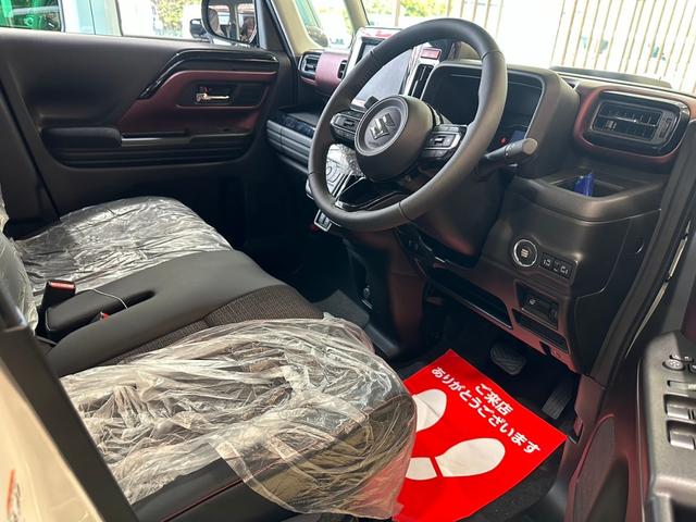 スペーシアカスタム ハイブリッドXS ・届出済未使用車・2WD・CVT・両側電動スライドドア・USB電源・アルミホイール・パーソナルテーブル・LEDヘッドライト・電動パーキング・ブレーキホールド・シートヒーター・オットマン(21枚目)