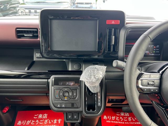 スペーシアカスタム ハイブリッドXSターボ 届出済未使用車・2WD・CVT・LEDヘッドライト・電動パーキングブレーキ・シートヒーター・両側電動スライド・ステアリングヒーター・マルチユースフラップ・15インチアルミ・USBソケット・本革ハンドル(23枚目)