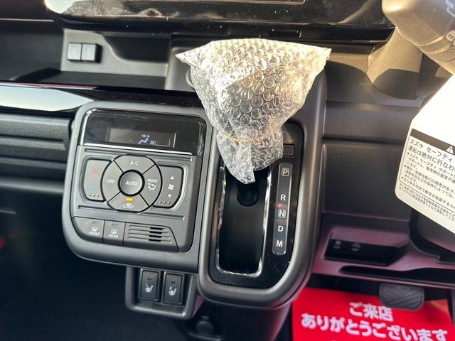 スペーシアカスタム ハイブリッドＸＳ　届出済未使用車・２ＷＤ・ＣＶＴ・ＬＥＤヘッドライト・電動パーキングブレーキ・シートヒーター・両側電動スライド・ステアリングヒーター・マルチユースフラップ・１５インチアルミ・ＵＳＢソケット・本革ハンドル（32枚目）