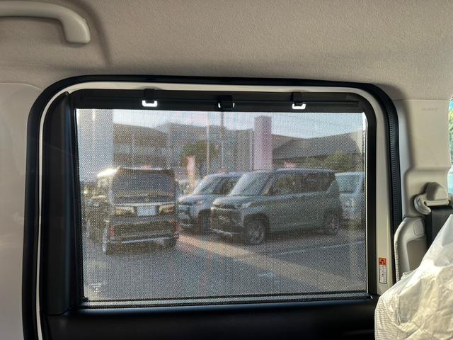 スペーシアカスタム ハイブリッドＸＳ　届出済未使用車・２ＷＤ・ＣＶＴ・ＬＥＤヘッドライト・電動パーキングブレーキ・シートヒーター・両側電動スライド・ステアリングヒーター・マルチユースフラップ・１５インチアルミ・ＵＳＢソケット・本革ハンドル（42枚目）