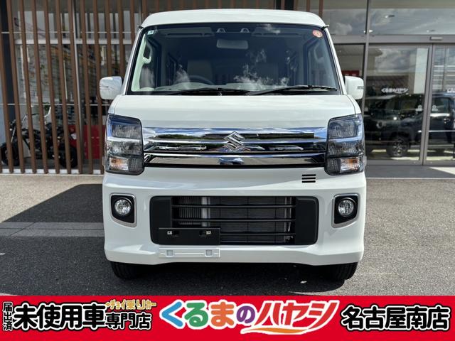 エブリイワゴン ＰＺターボ　・届出済未使用車・２ＷＤ・ＣＶＴ・ハイルーフ・片側電動スライドドア・セーフティサポート・ＬＥＤヘッドライト・オーバーヘッドシェルフ・アルミホイール・ＵＳＢ電源ソケット・プッシュスタート（8枚目）