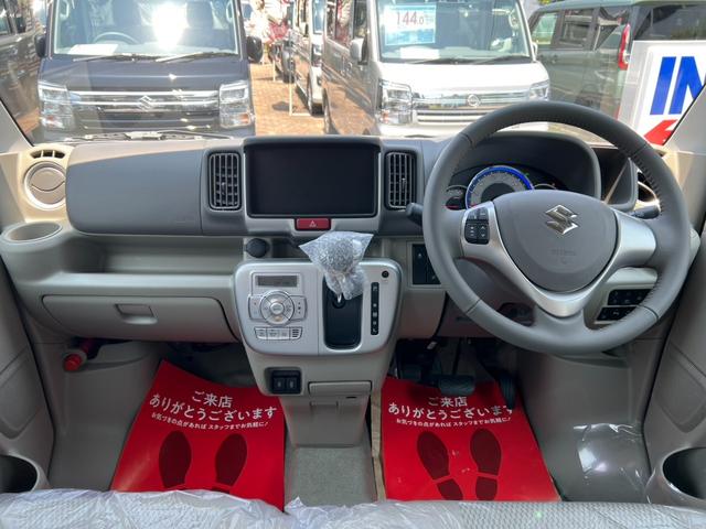 エブリイワゴン ＰＺターボ　・届出済未使用車・２ＷＤ・ＣＶＴ・ハイルーフ・片側電動スライドドア・セーフティサポート・ＬＥＤヘッドライト・オーバーヘッドシェルフ・アルミホイール・ＵＳＢ電源ソケット・プッシュスタート（17枚目）