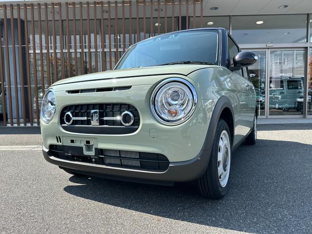 アルトラパンＬＣ Ｘ　２ＷＤ・ＡＴ・届出済未使用車・ツートンルーフ・スズキセーフティサポート・プッシュスタート・ＬＥＤヘッドライト・アルミホイール・シートヒーター・ＵＳＢ電源ソケット・６スピーカー・プレミアムＵＶガラス（9枚目）