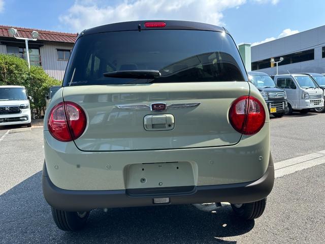 アルトラパンＬＣ Ｘ　２ＷＤ・ＡＴ・届出済未使用車・ツートンルーフ・スズキセーフティサポート・プッシュスタート・ＬＥＤヘッドライト・アルミホイール・シートヒーター・ＵＳＢ電源ソケット・６スピーカー・プレミアムＵＶガラス（15枚目）