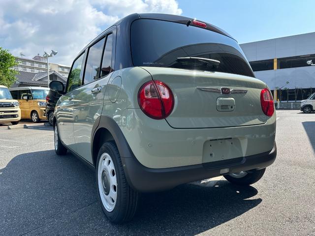 アルトラパンＬＣ Ｘ　２ＷＤ・ＡＴ・届出済未使用車・ツートンルーフ・スズキセーフティサポート・プッシュスタート・ＬＥＤヘッドライト・アルミホイール・シートヒーター・ＵＳＢ電源ソケット・６スピーカー・プレミアムＵＶガラス（16枚目）