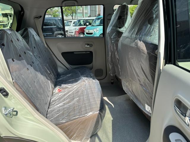 アルトラパンＬＣ Ｘ　２ＷＤ・ＡＴ・届出済未使用車・ツートンルーフ・スズキセーフティサポート・プッシュスタート・ＬＥＤヘッドライト・アルミホイール・シートヒーター・ＵＳＢ電源ソケット・６スピーカー・プレミアムＵＶガラス（21枚目）
