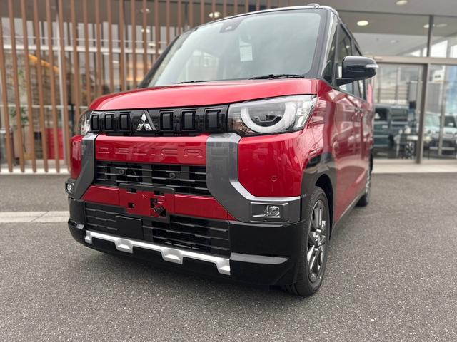 デリカミニ Ｇ　プレミアム　・届出済未使用車・２ＷＤ・ＣＶＴ・両側電動スライド・デジタルルームミラー・電動パーキングブレーキ・マイパイロット・シートヒーター・リアサーキュレーター・ステアリングヒーター・ルーフレール（9枚目）