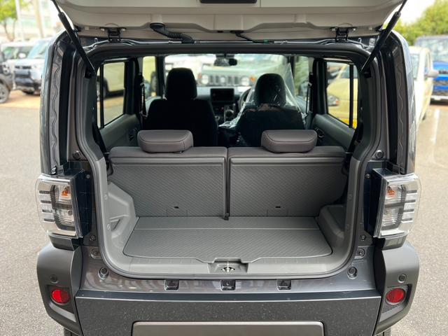 タフト Ｇ　ダーククロムベンチャー　・届出済未使用車・２ＷＤ・ＣＶＴ・特別仕様車・ガンメタアルミホイール・ブレーキホールド・電子パーキング・シートヒーター・バックカメラ・ルーフレール・ＵＳＢソケット・スーパーＵＶ＆ＩＲカットガラス（19枚目）