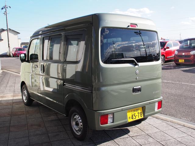 エブリイ PAリミテッド PAリミテッド 衝突被害軽減システム 衝突安全ボディ 車線逸脱警報 禁煙車 オートハイビーム コーナーセンサー アイドリングストップ キーレス(7枚目)