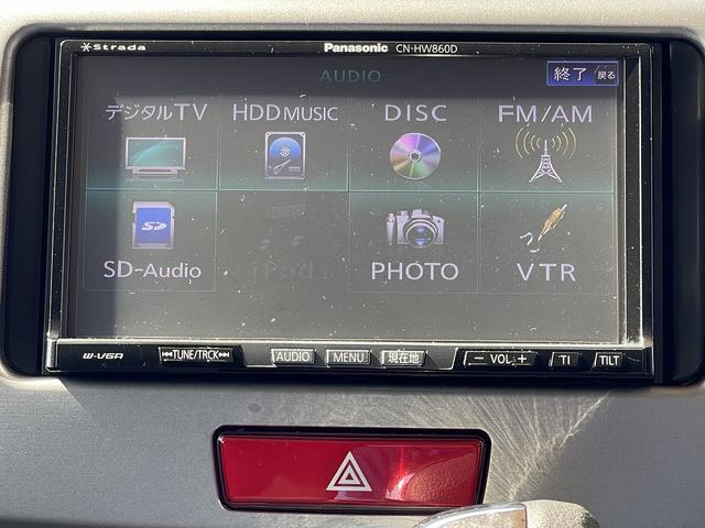 カスタム　ＲＳ　ＣＶＴ　ＡＢＳ　ターボ　ＨＩＤヘッドライト　ＥＴＣ　スマートキー　ＣＤ　ＤＶＤ　フルセグＴＶ　ＨＤＤナビ　純正アルミホイール　禁煙(23枚目)