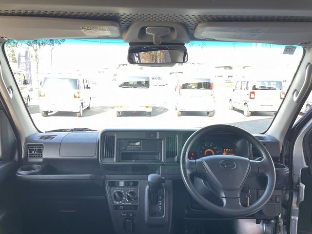 ハイゼットカーゴ DX SAIII ABS LEDヘッドライト アイドリングストップ 衝突軽減ブレーキ キーレス 純正ラジオ 両側スライドドア 禁煙(17枚目)