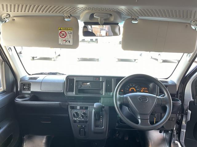 ハイゼットカーゴ DX SAIII ABS LEDヘッドライト アイドリングストップ 衝突軽減ブレーキ キーレス 純正ラジオ 両側スライドドア 禁煙(18枚目)