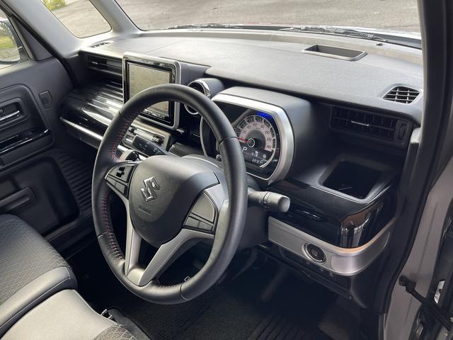 スペーシアカスタム ハイブリッドＸＳ　ＬＥＤヘッドライト　シートヒーター　ＥＴＣ　アイドリングストップ　衝突軽減ブレーキ　ドラレコ　ＤＶＤ　ＴＶ　ナビ　Ｂｌｕｅｔｏｏｔｈ　ＵＳＢ入力　全方位カメラ　ステアリングリモコン　電動スライドドア（8枚目）