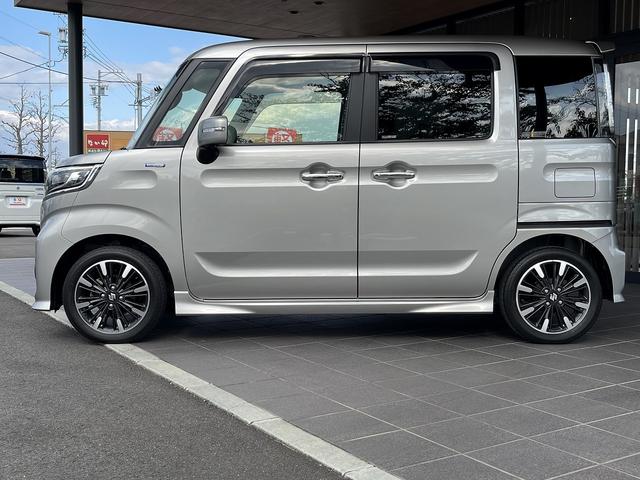 スペーシアカスタム ハイブリッドＸＳ　ＬＥＤヘッドライト　シートヒーター　ＥＴＣ　アイドリングストップ　衝突軽減ブレーキ　ドラレコ　ＤＶＤ　ＴＶ　ナビ　Ｂｌｕｅｔｏｏｔｈ　ＵＳＢ入力　全方位カメラ　ステアリングリモコン　電動スライドドア（47枚目）