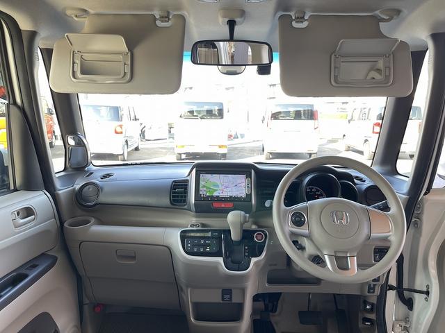 Ｎ－ＢＯＸ Ｇ・Ｌパッケージ　ＥＴＣ　アイドリングストップ　衝突軽減ブレーキ　スマートキー　ＣＤ　メモリーナビ　Ｂｌｕｅｔｏｏｔｈ　バックカメラ　ステアリングリモコン　左側電動両側スライドドア　禁煙（21枚目）