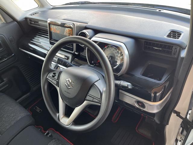 スペーシアカスタム ハイブリッドGS ワンオーナー LEDヘッドライト シートヒーター ETC アイドリングストップ 衝突軽減ブレーキ CD DVD フルセグTV SDナビ Bluetooth バックカメラ ステリモ 電動スライドドア(8枚目)